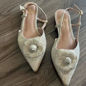 Linea Paolo Gold Flats
